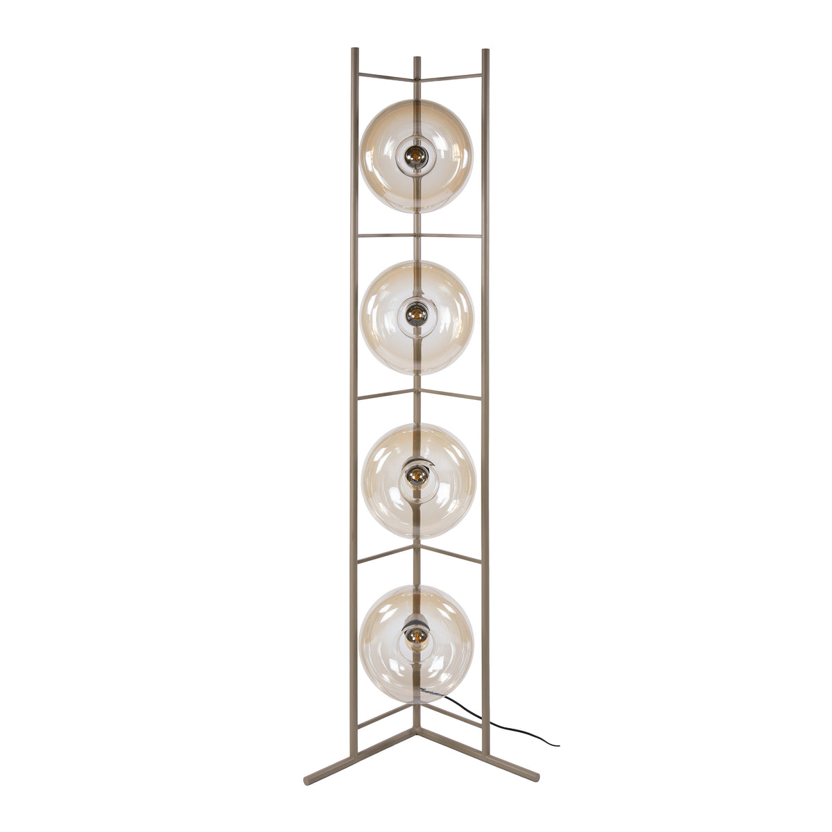 Vloerlamp Soll 4-lichts / Beige