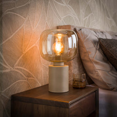 Tafellamp Serene 1-lichts / Beige