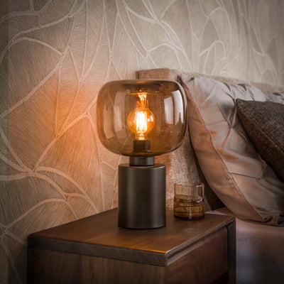 Tafellamp Serene 1-lichts / Sienna bruin