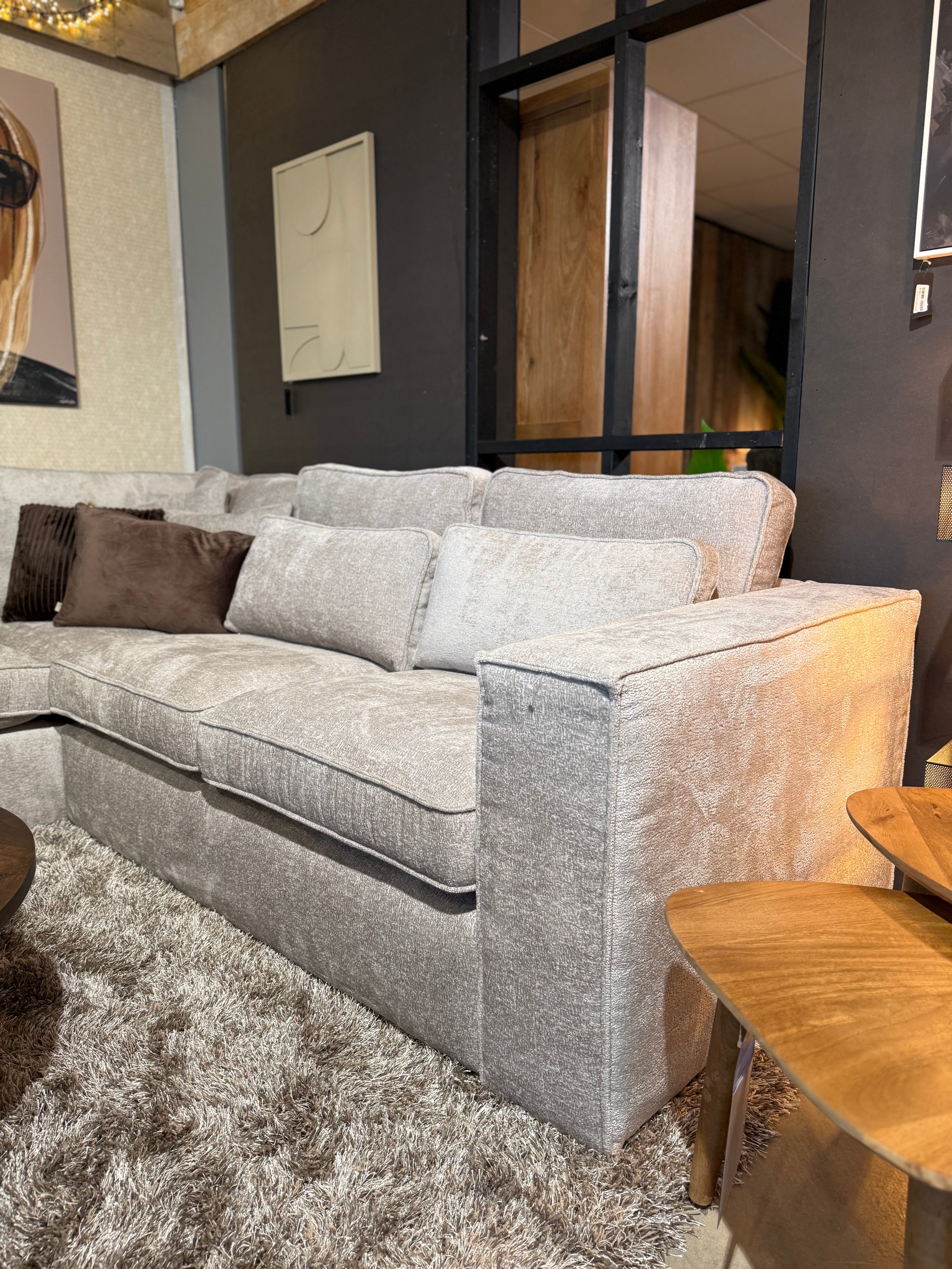 Bankstel Anna - Trenza 08 Taupe - 275 x 225 cmm