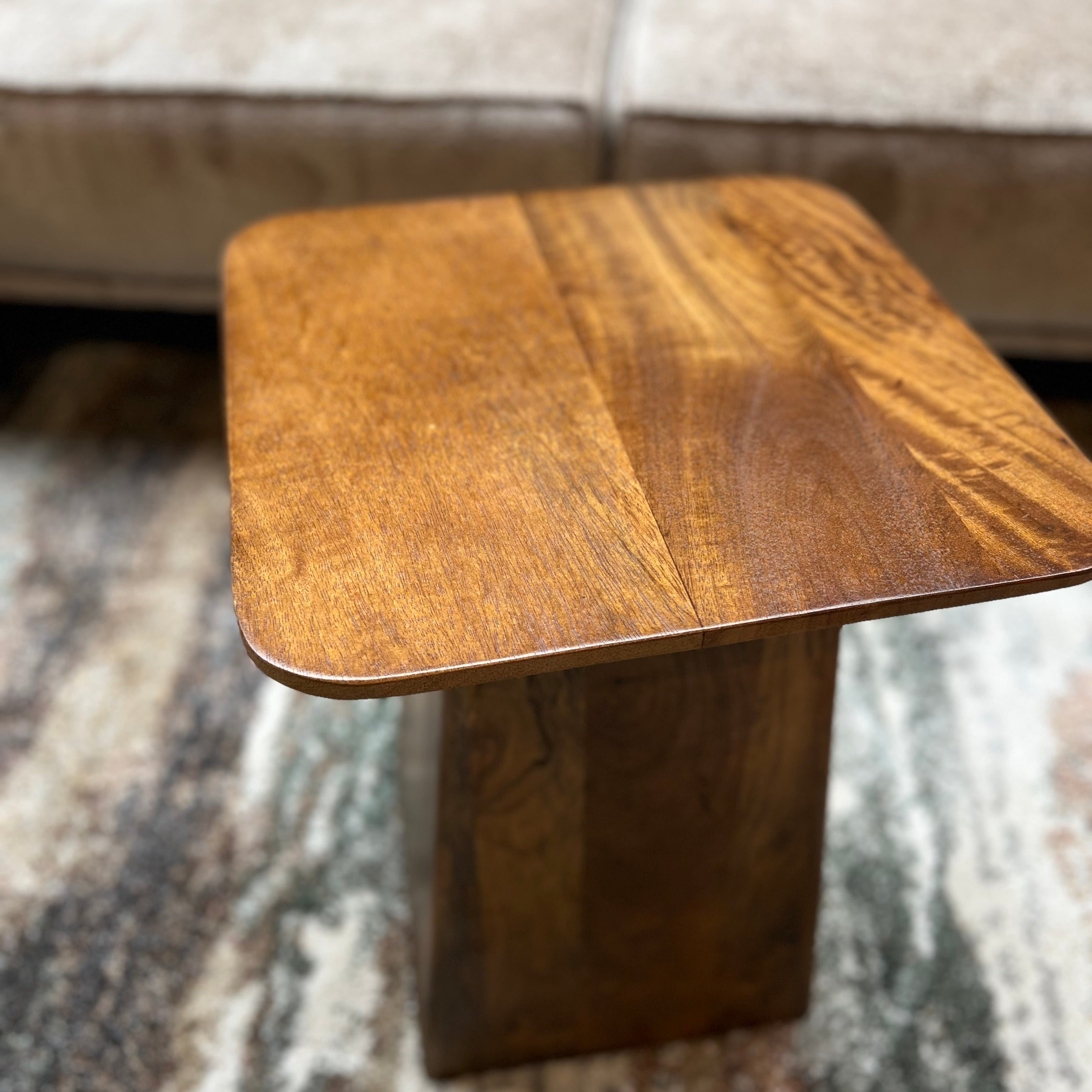 Salontafel Vierkant 40x40cm Walnoot