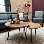 Salontafel Abe - Hartvormige Set van 2