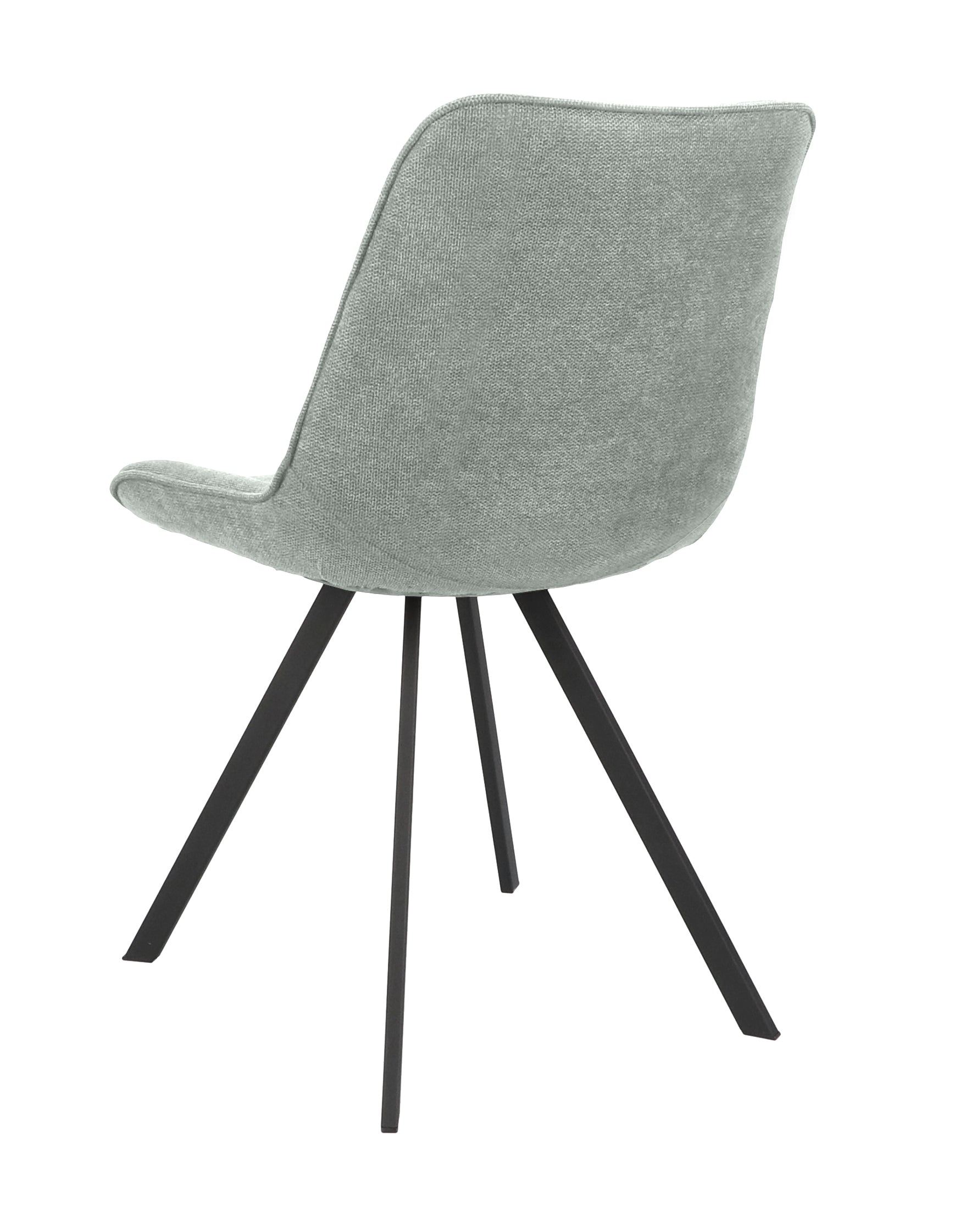 Eetkamerstoel Abby Stof Bloq Niagara Leg Black