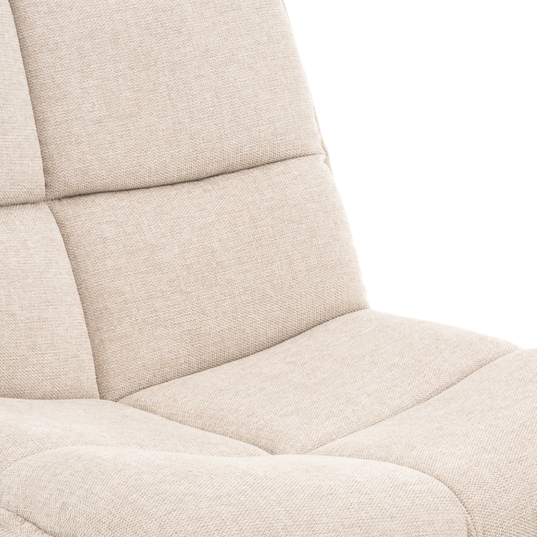 Fauteuil Lucas - Linnen Beige