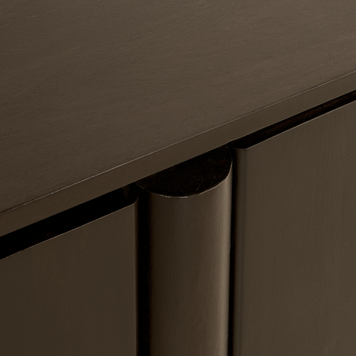 Wandkast Rondo - 150 cm Donkerbruin
