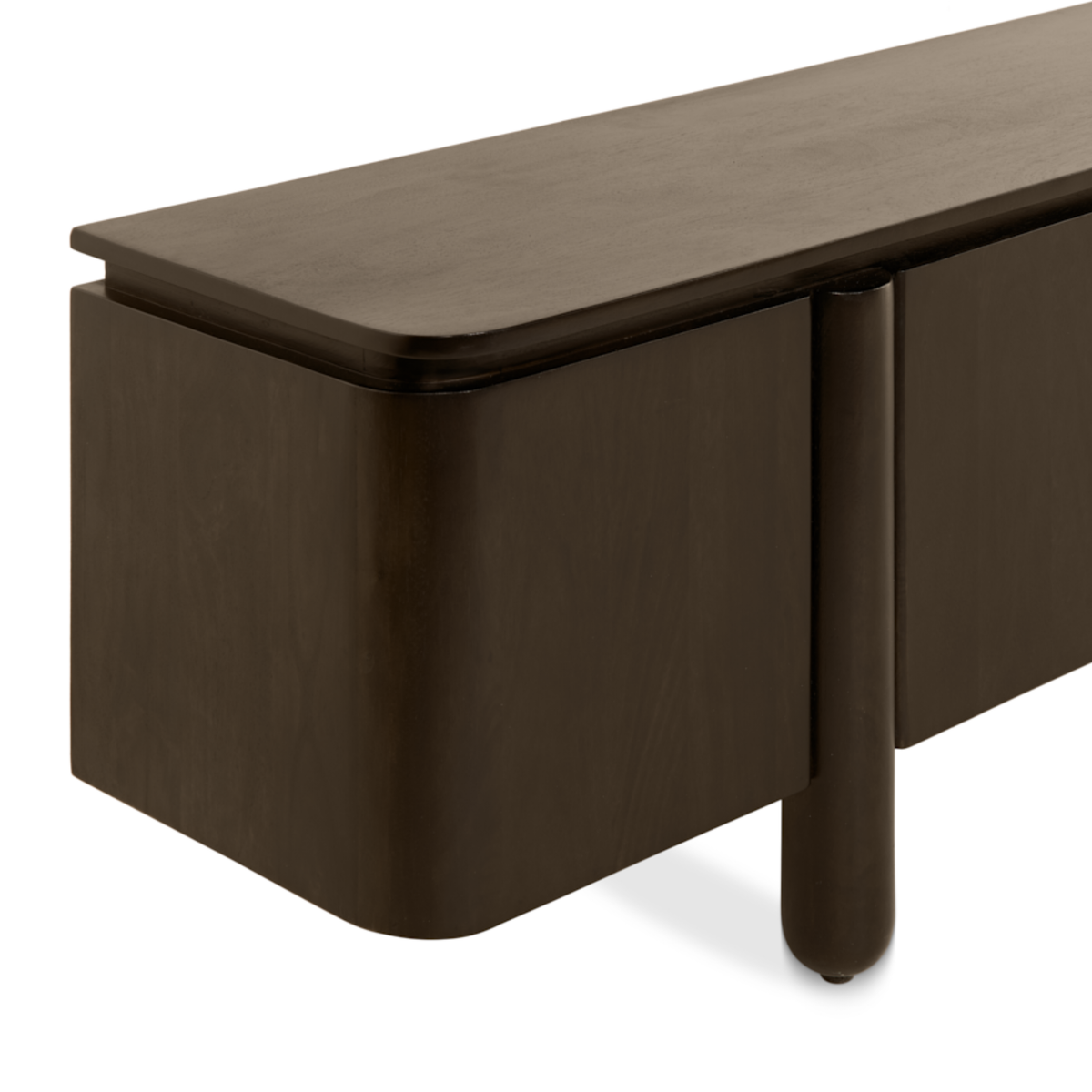 TV-meubel Rondo - 210 cm Donkerbruin