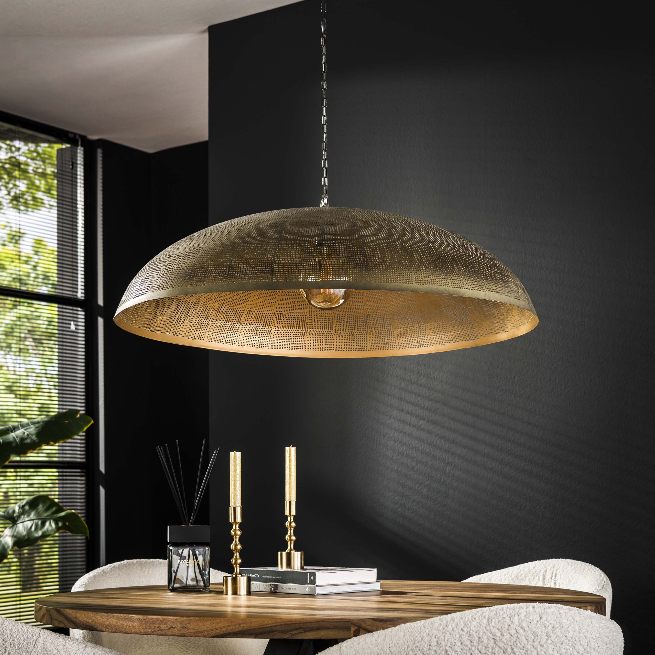 Hanglamp Cosmic 1 Lichts O90Cm Antiek Brons