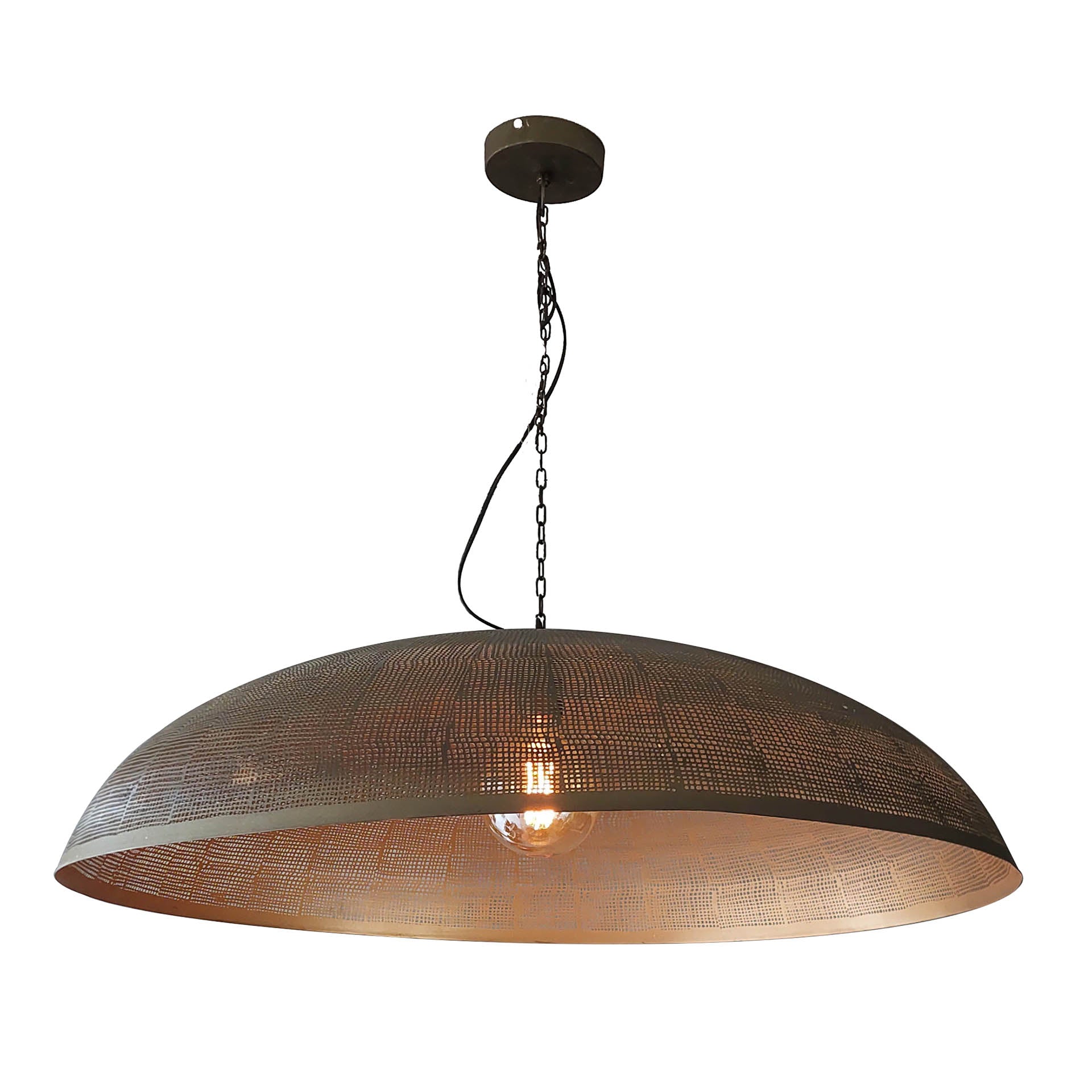 Hanglamp Cosmic 1 Lichts O90Cm Antiek Brons
