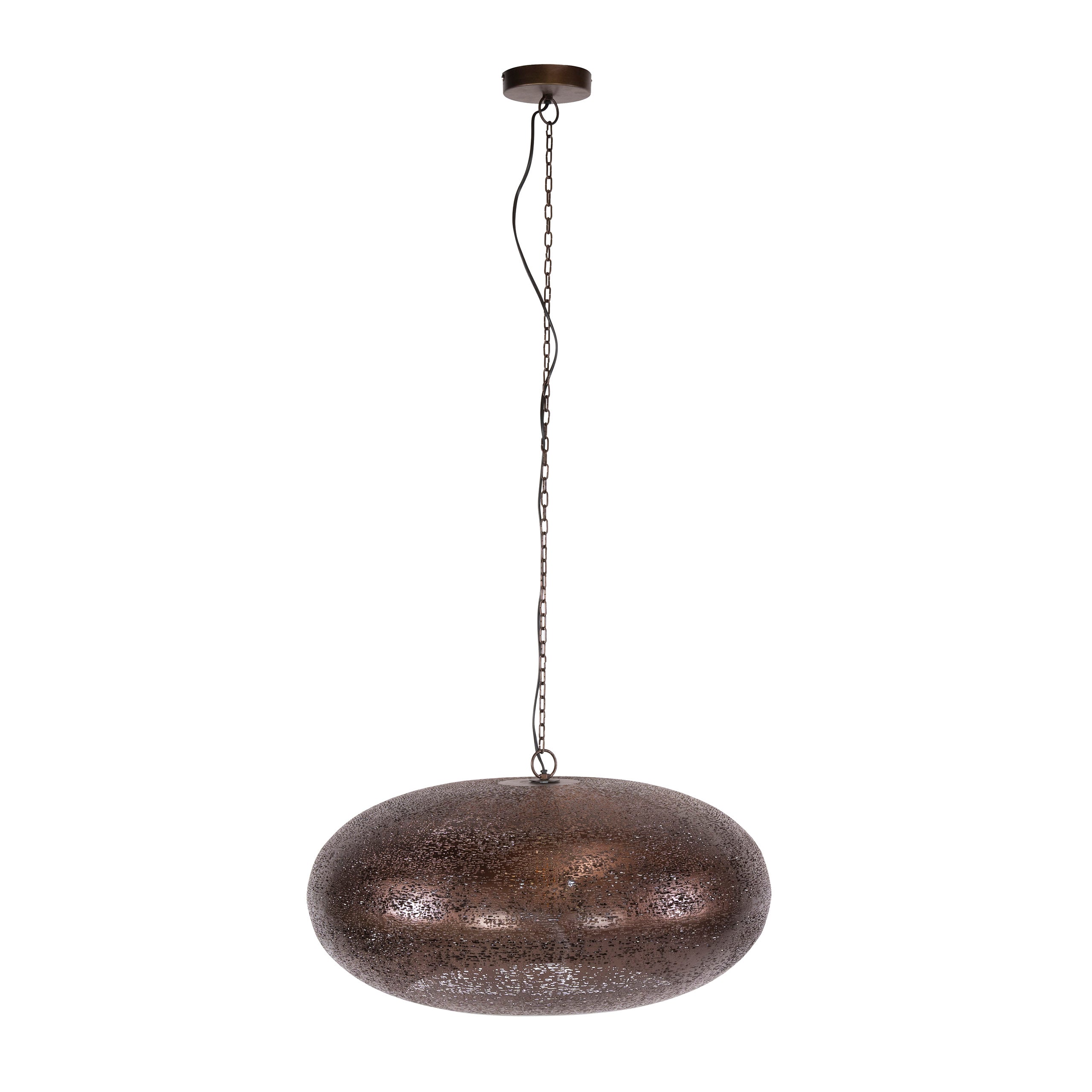 Hanglamp Cielo 1 Lichts O68Cm Antiek Koper