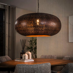 Hanglamp Cielo 1 Lichts O90Cm Antiek Koper