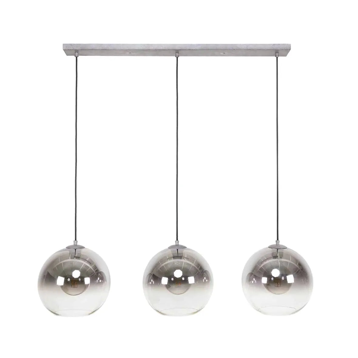 Hanglamp 3L bubble shaded