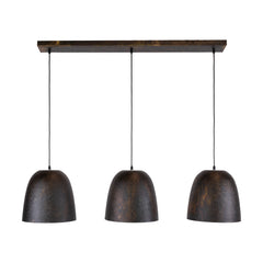 Hanglamp Nova 3 Lichts Smoked Brown