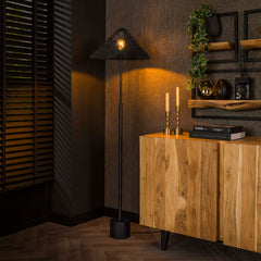 Vloerlamp Kosmos 1 Lichts Charcoal
