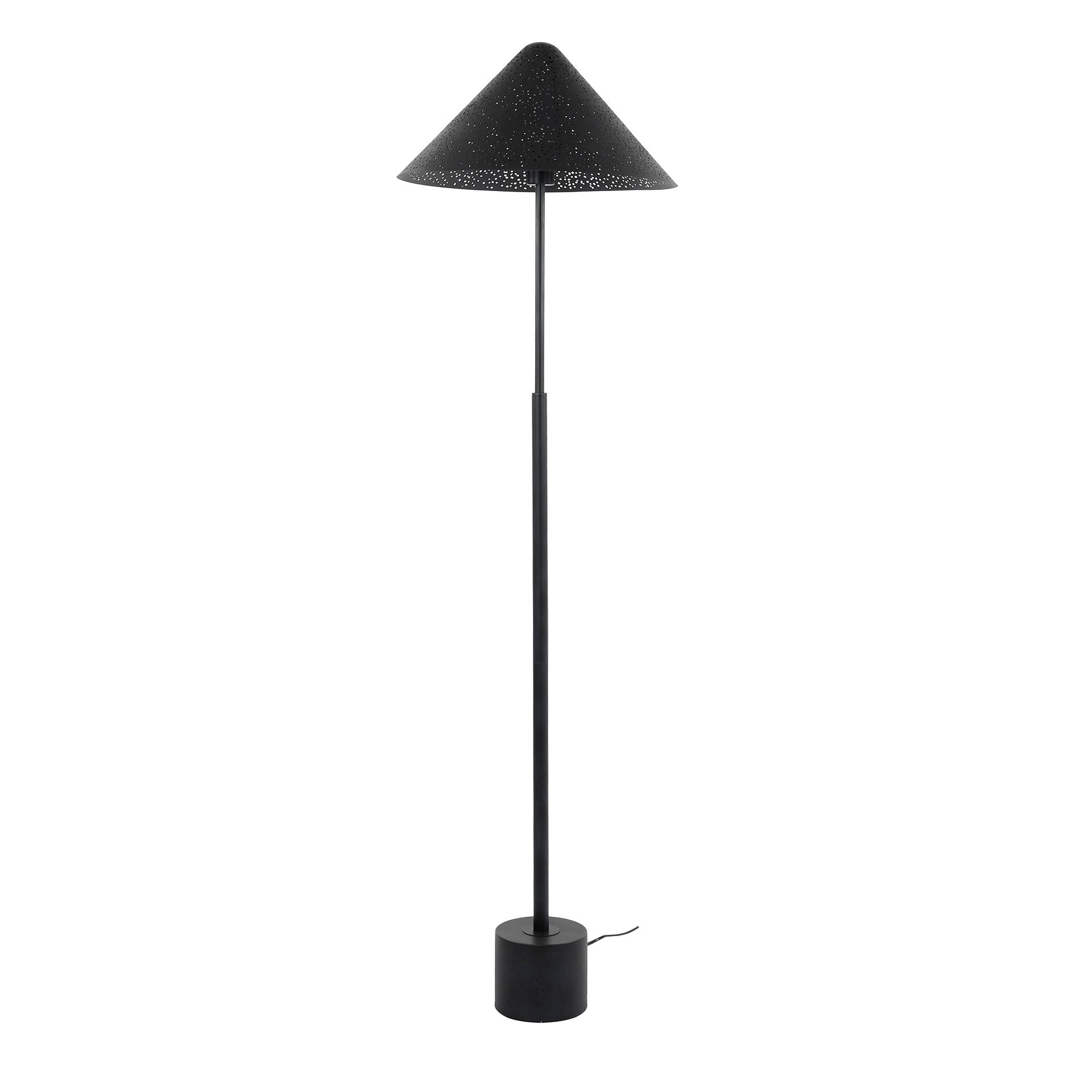Vloerlamp Kosmos 1 Lichts Charcoal
