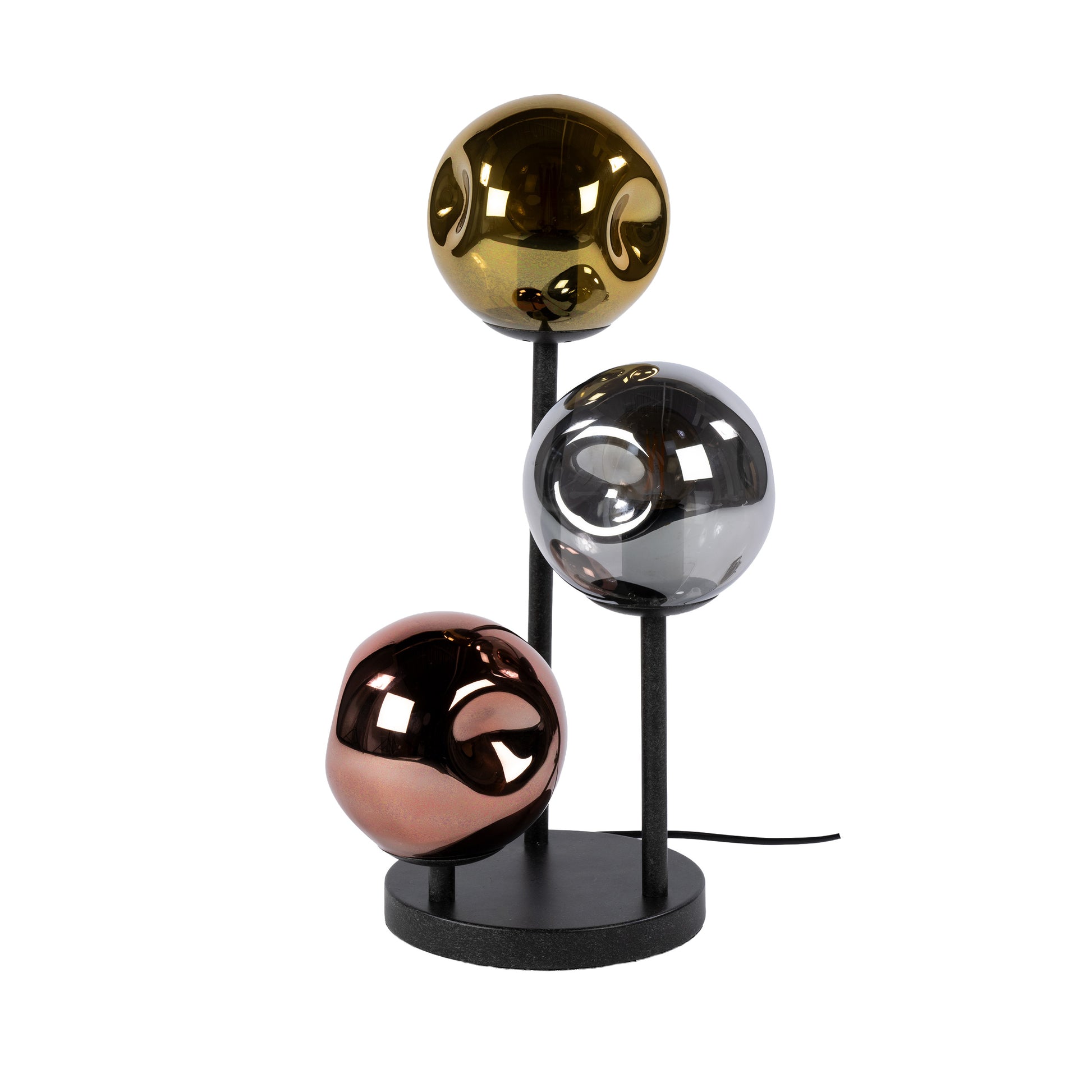 Tafellamp Stellar 3-lichts / Artic zwart