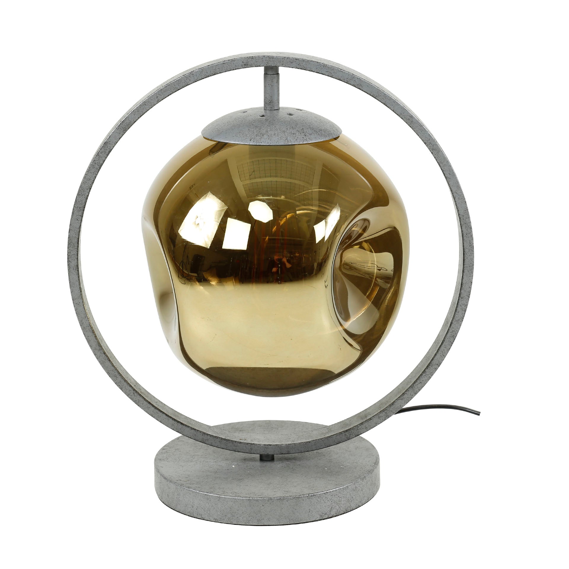 Tafellamp Stellar 1 Lichts Oud Zilver