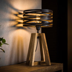 Tafellamp Twist 1 Lichts Slate Grey