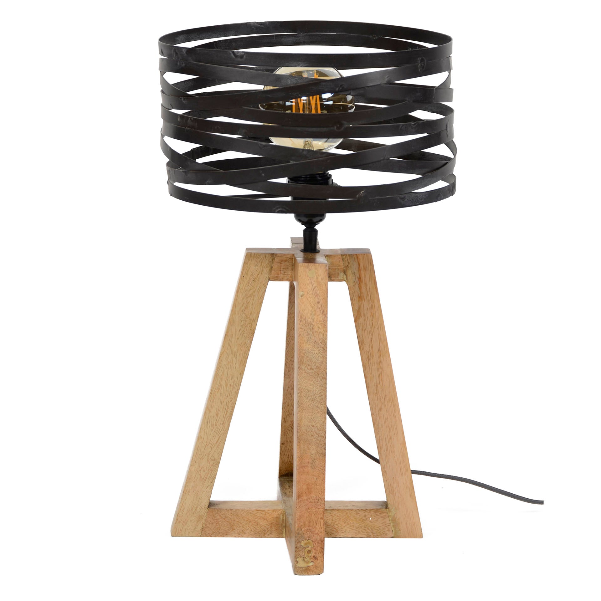 Tafellamp Twist 1 Lichts Slate Grey