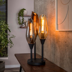 Tafellamp Cocoon 3 Lichts Zwart