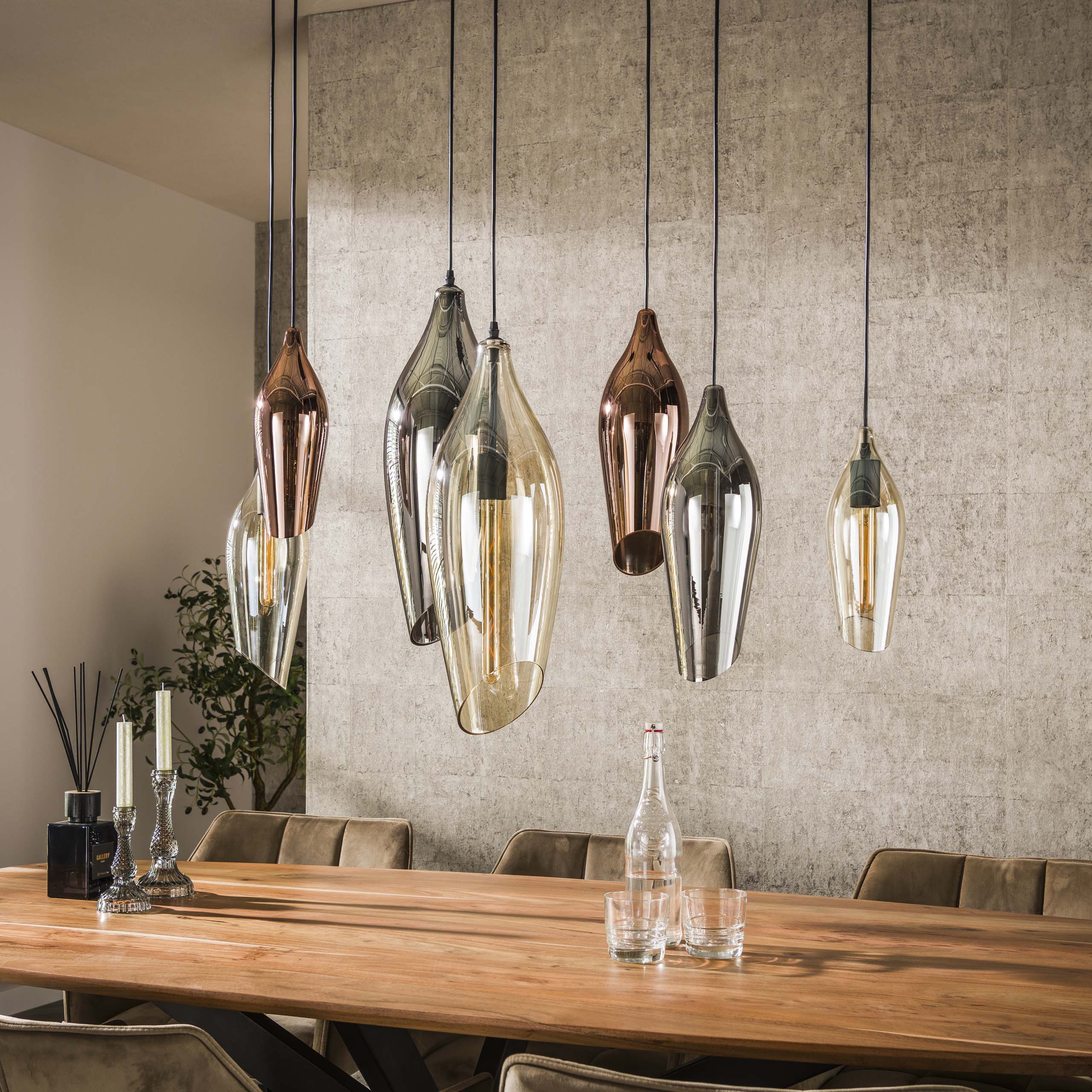 Hanglamp Cocoon 4 3 Lichts Zwart