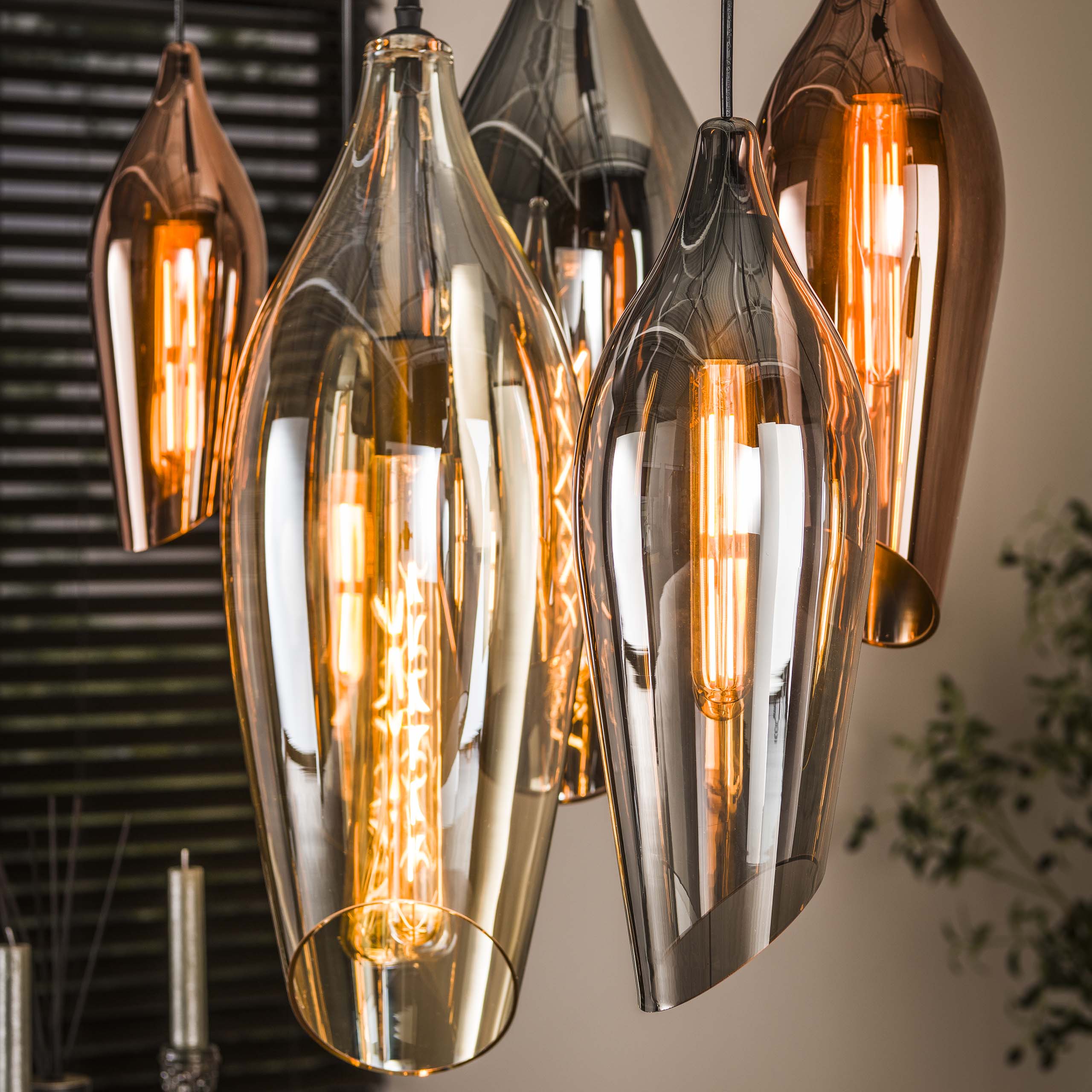 Hanglamp Cocoon 4 3 Lichts Zwart