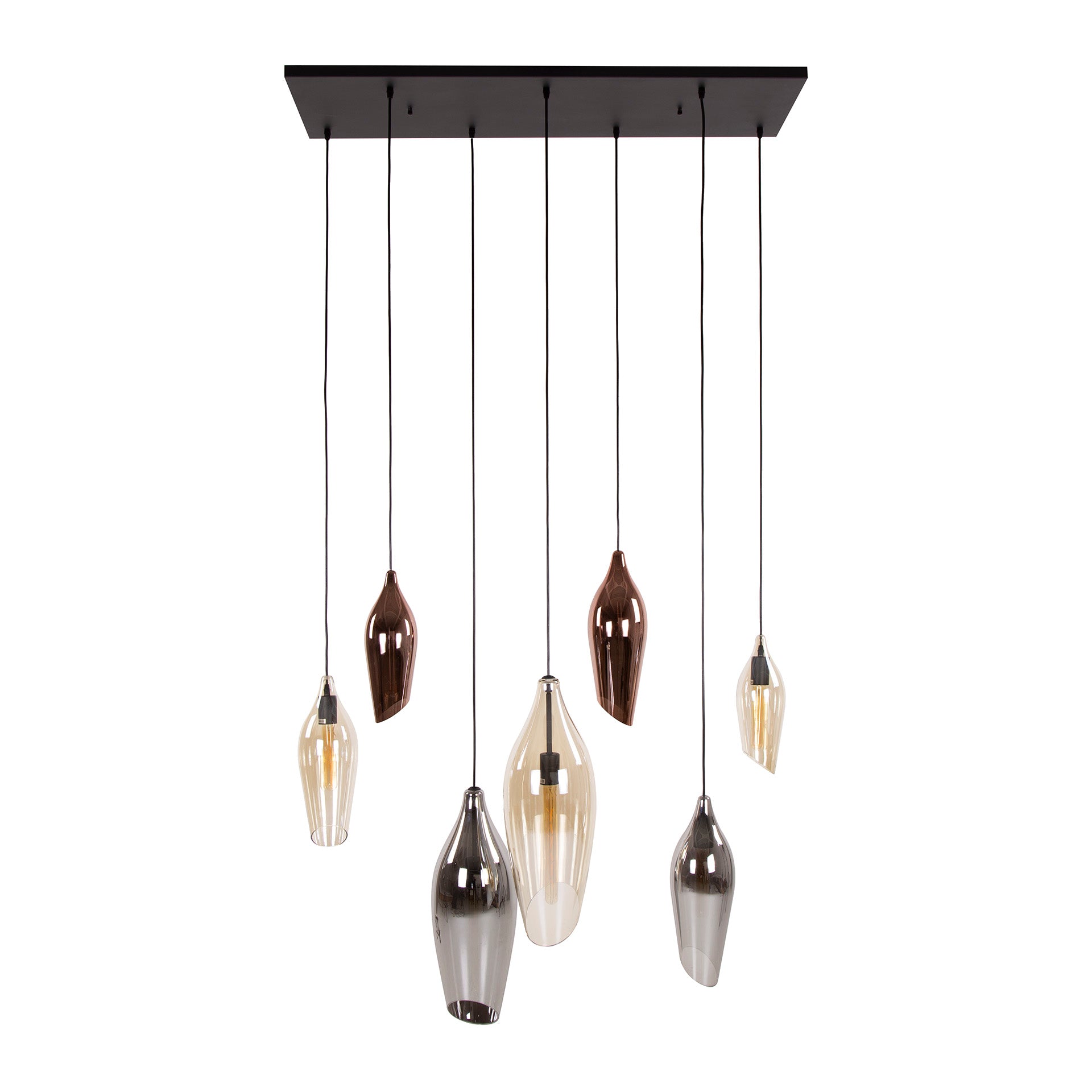 Hanglamp Cocoon 4 3 Lichts Zwart