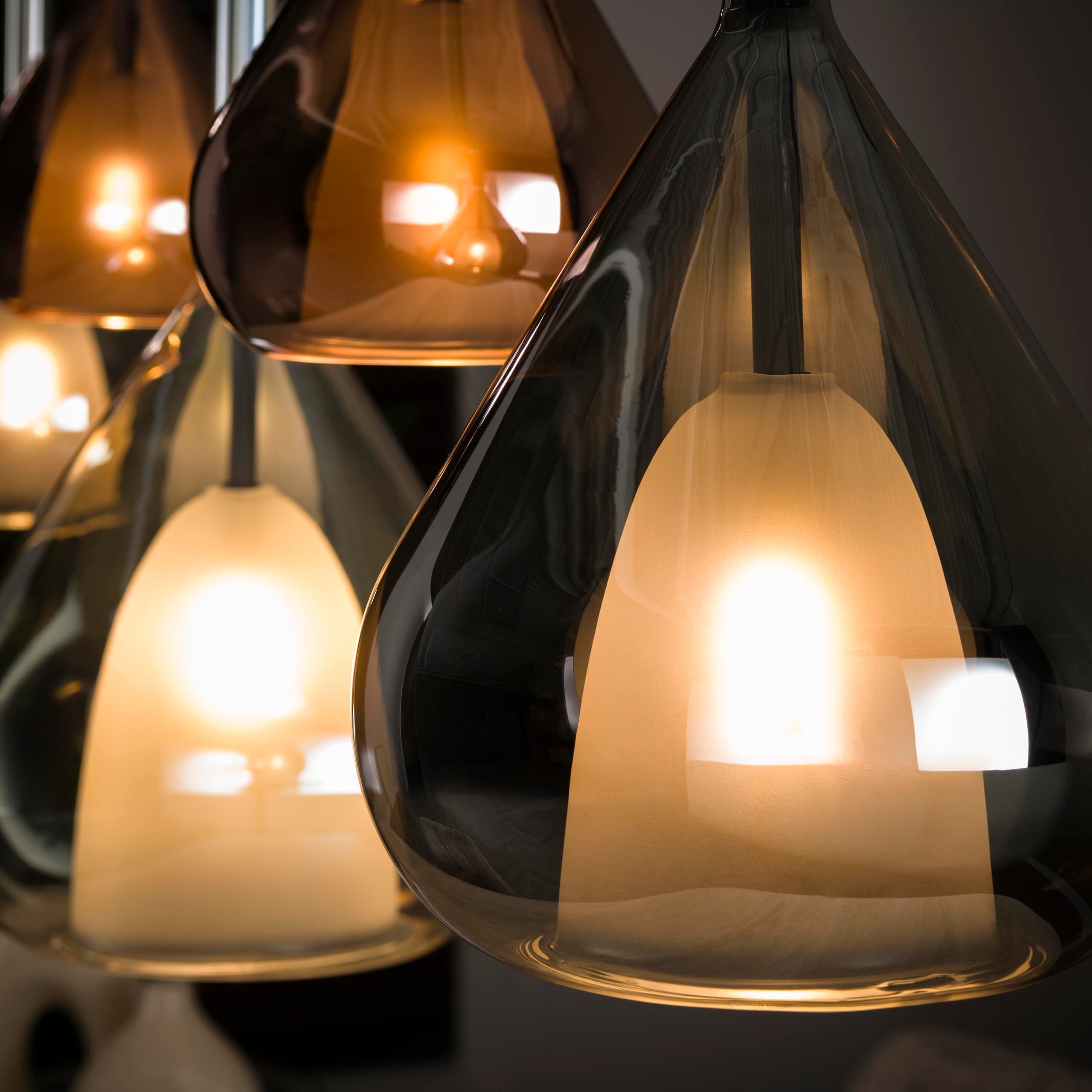 Hanglamp Wings 5 Lichts Zwart