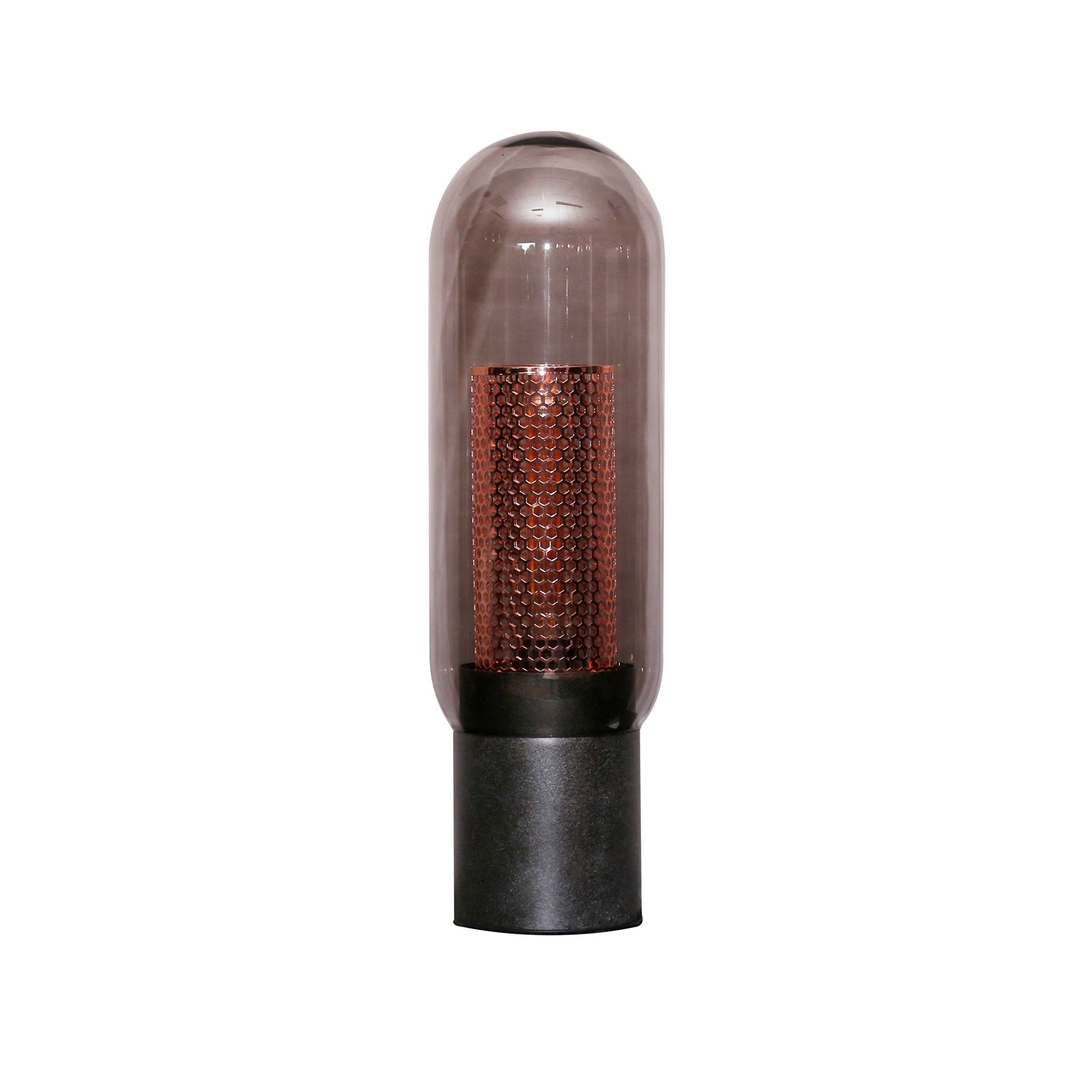 Tafellamp Smoke Mesh 1 Lichts Artic Zwart