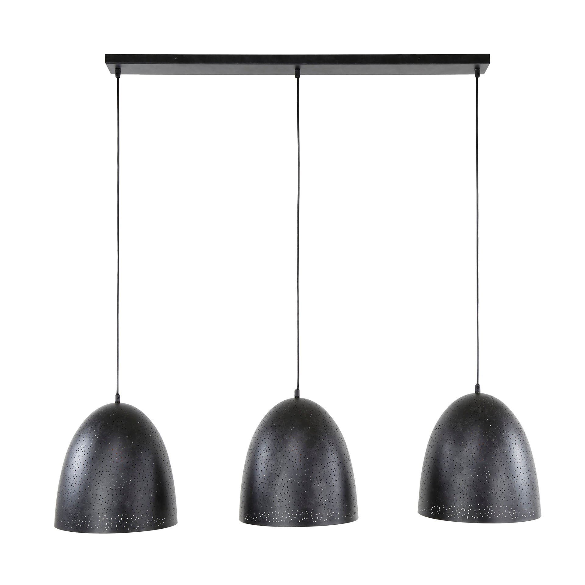 Hanglamp Kosmos 3 Lichts Charcoal