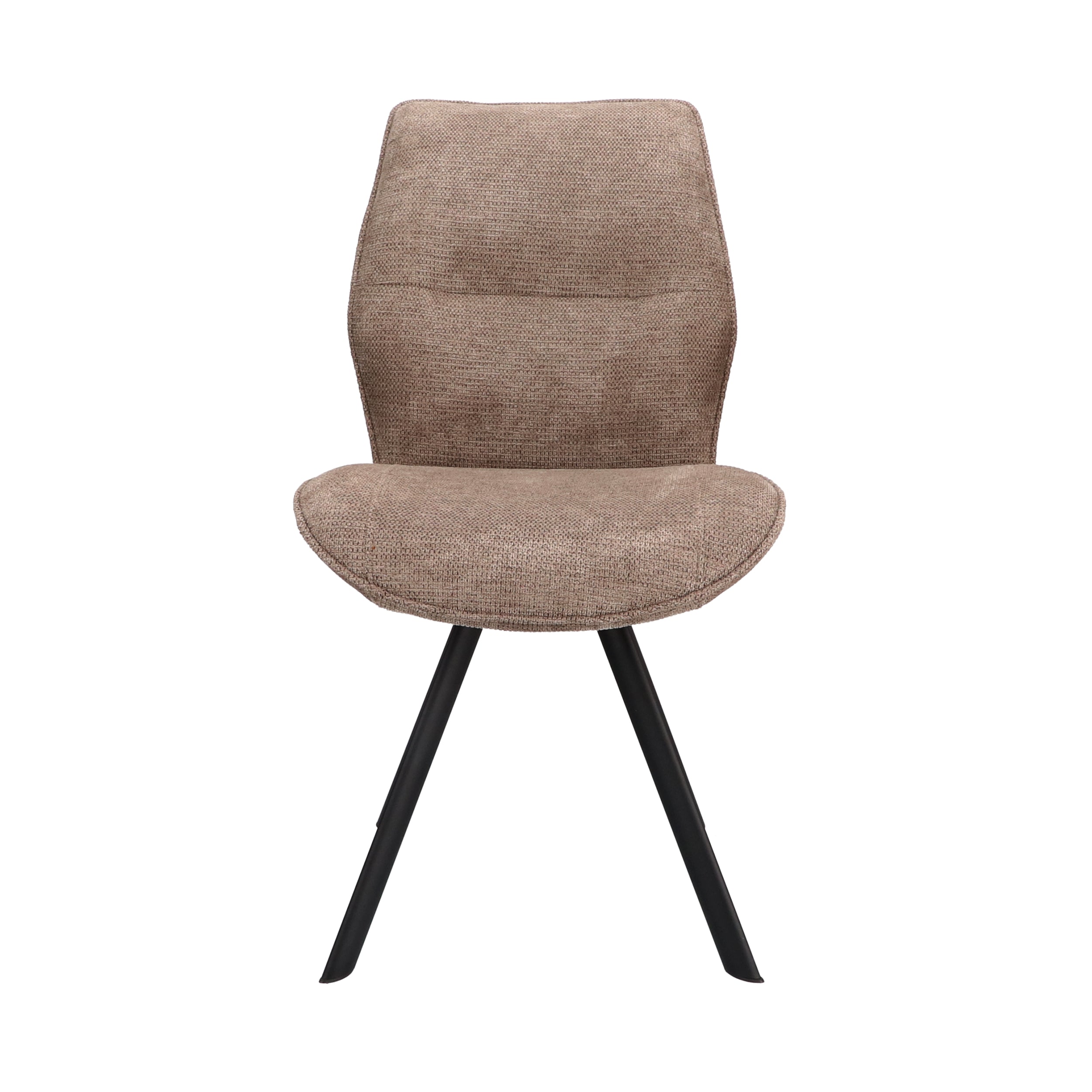 Eetkamerstoel Jade Stof Mito Liver Leg Black