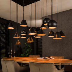 Hanglamp Metal Xxl 6 6 6 Lichts Artic Zwart