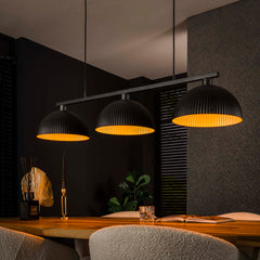 Hanglamp Ripple 3 Lichts Artic Zwart