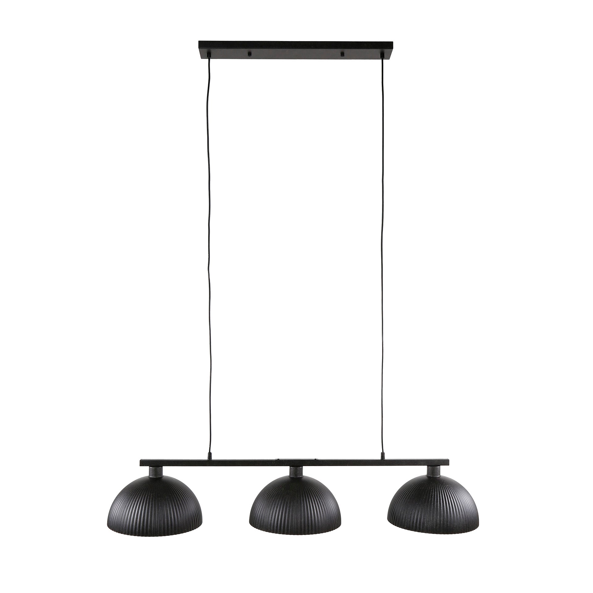 Hanglamp Ripple 3 Lichts Artic Zwart