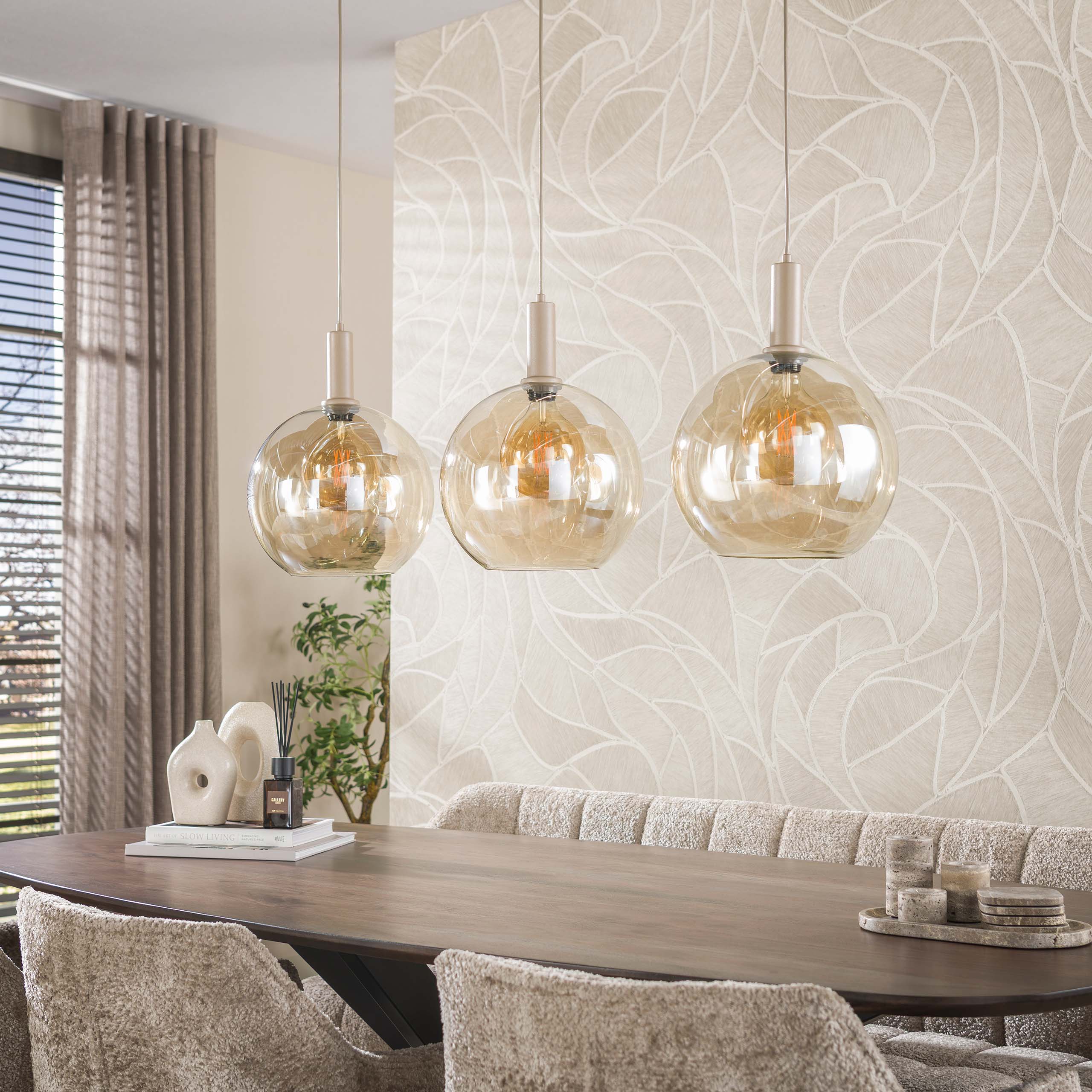 Hanglamp Sfera Tricolore 3-lichts / Beige