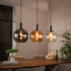 Hanglamp Sfera Tricolore 3 Lichts Artic Zwart