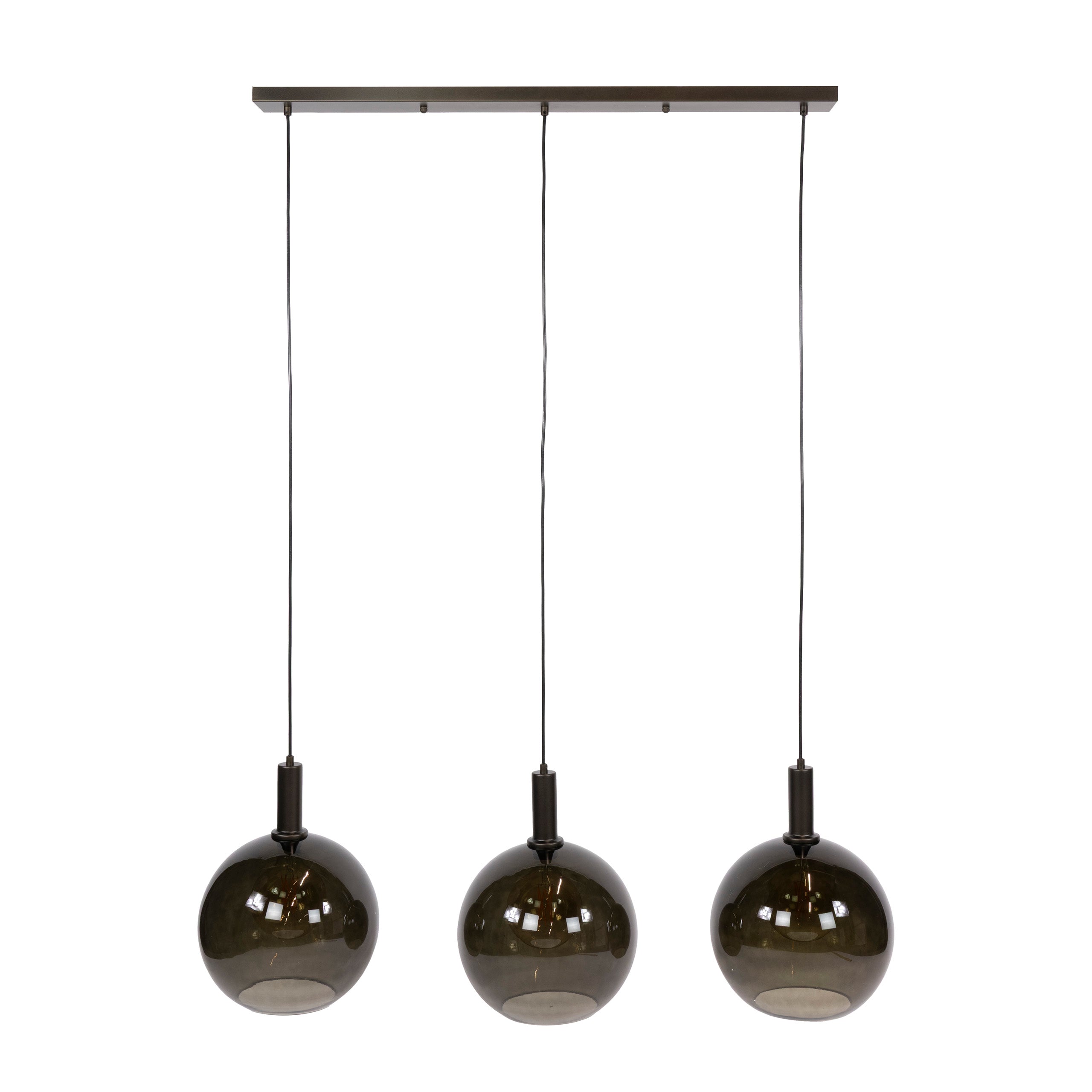 Hanglamp Sfera Tricolore 3-lichts / Sienna bruin