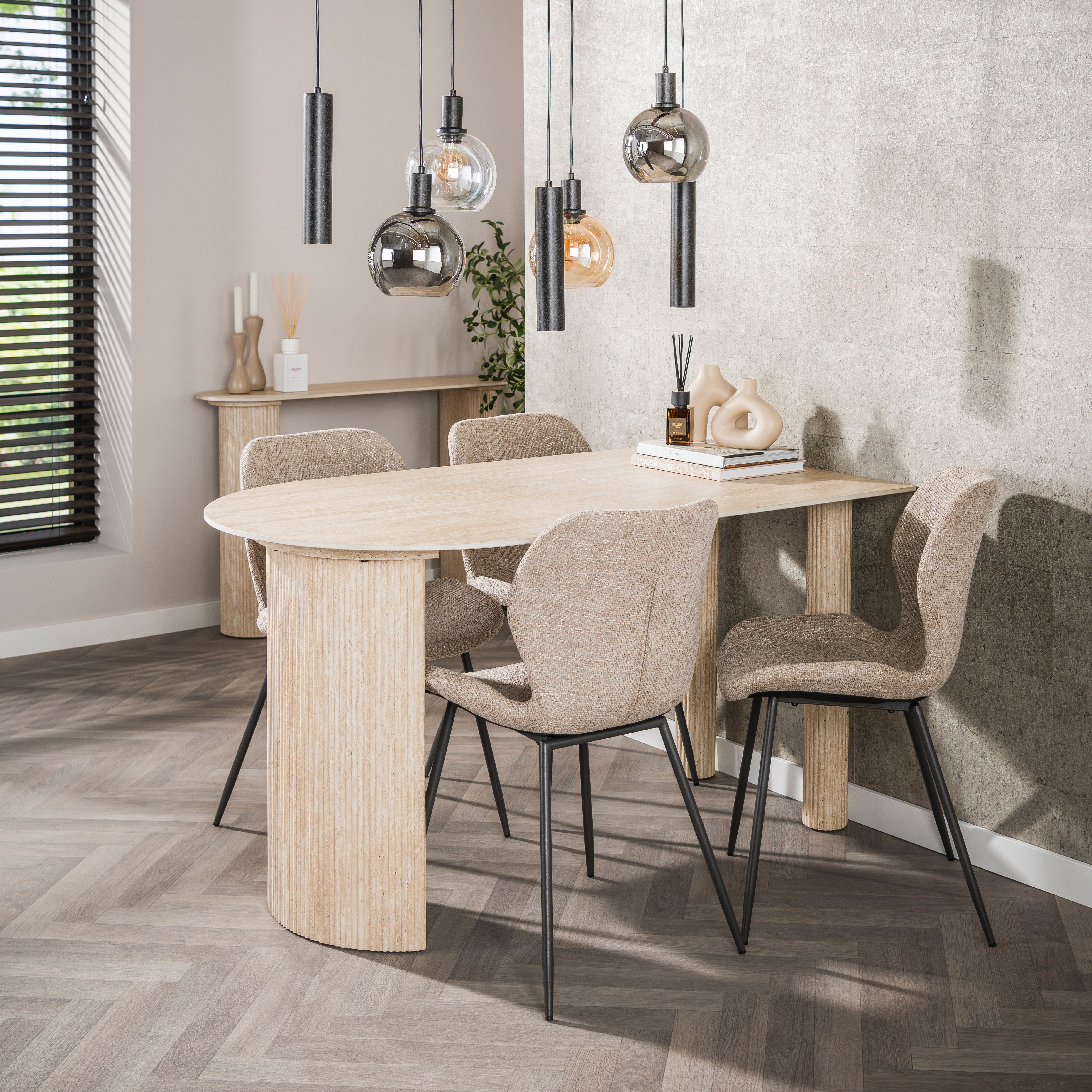 Hanglamp Sfera Tricolore 4 3 Lichts Artic Zwart
