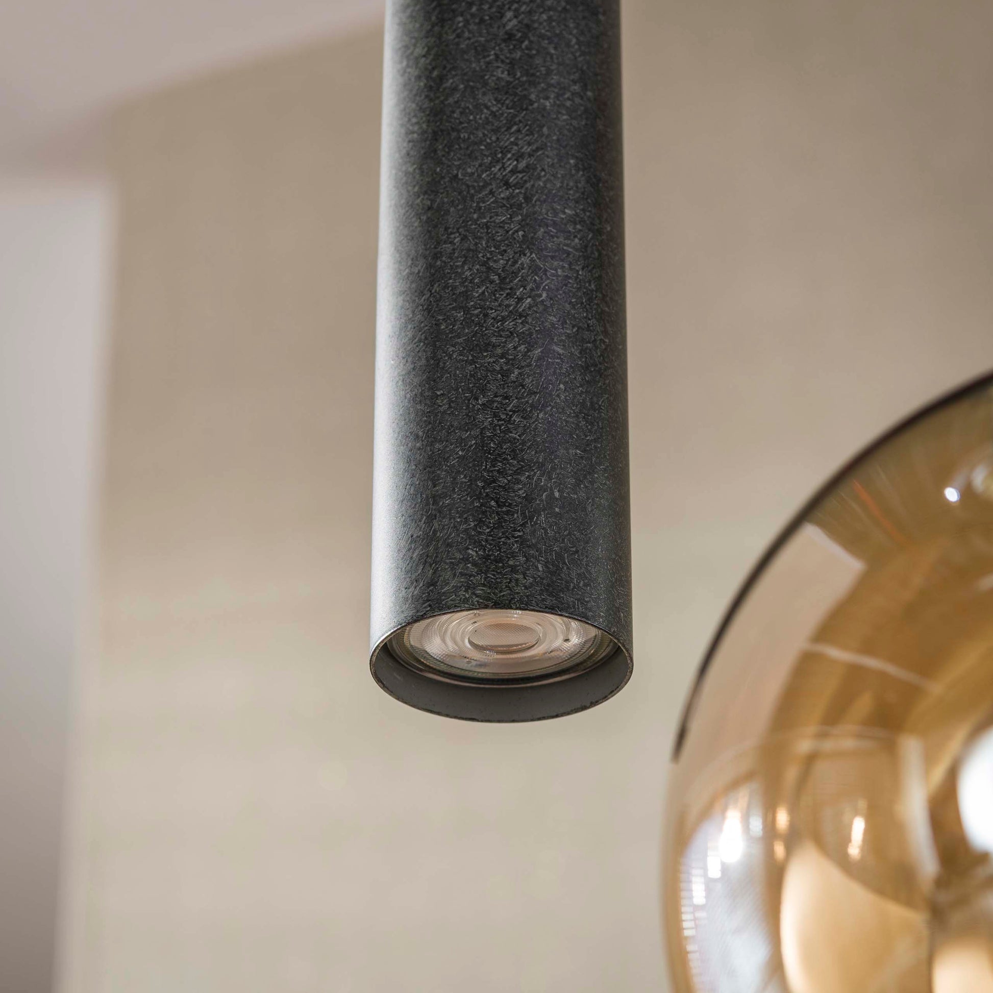 Hanglamp Sfera Tricolore getrapt 5-lichts / Artic zwart