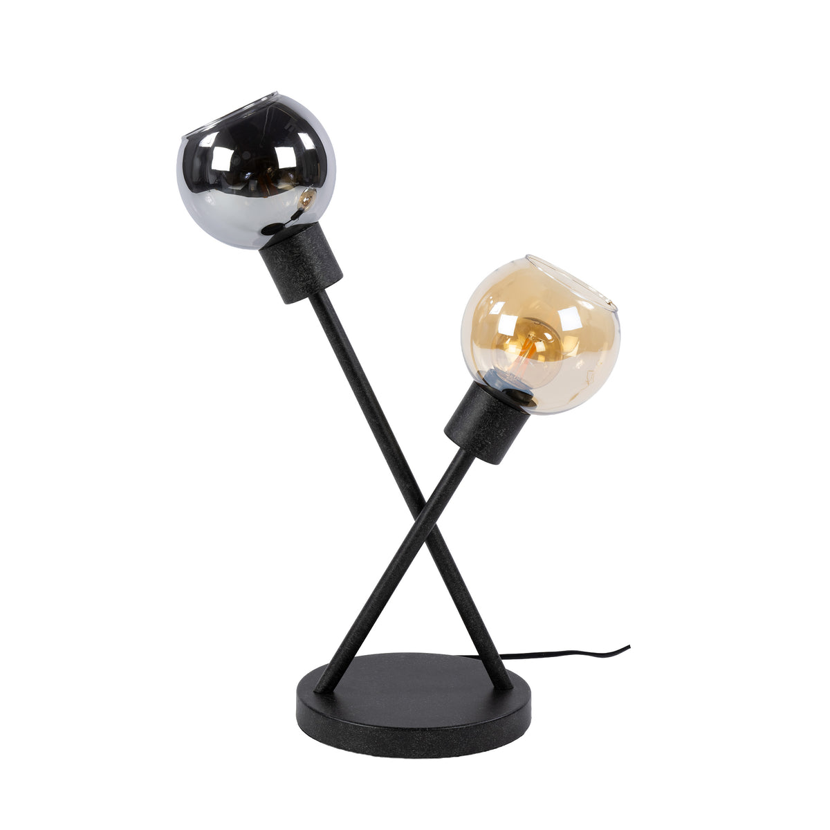 Tafellamp Sfera Tricolore 2-lichts / Artic zwart