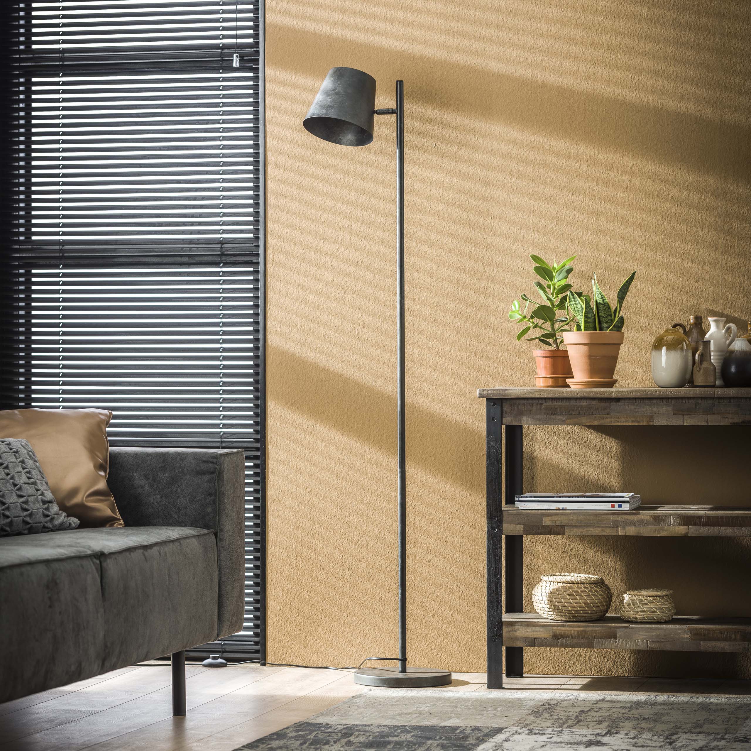 Vloerlamp Flex 1 Lichts Charcoal