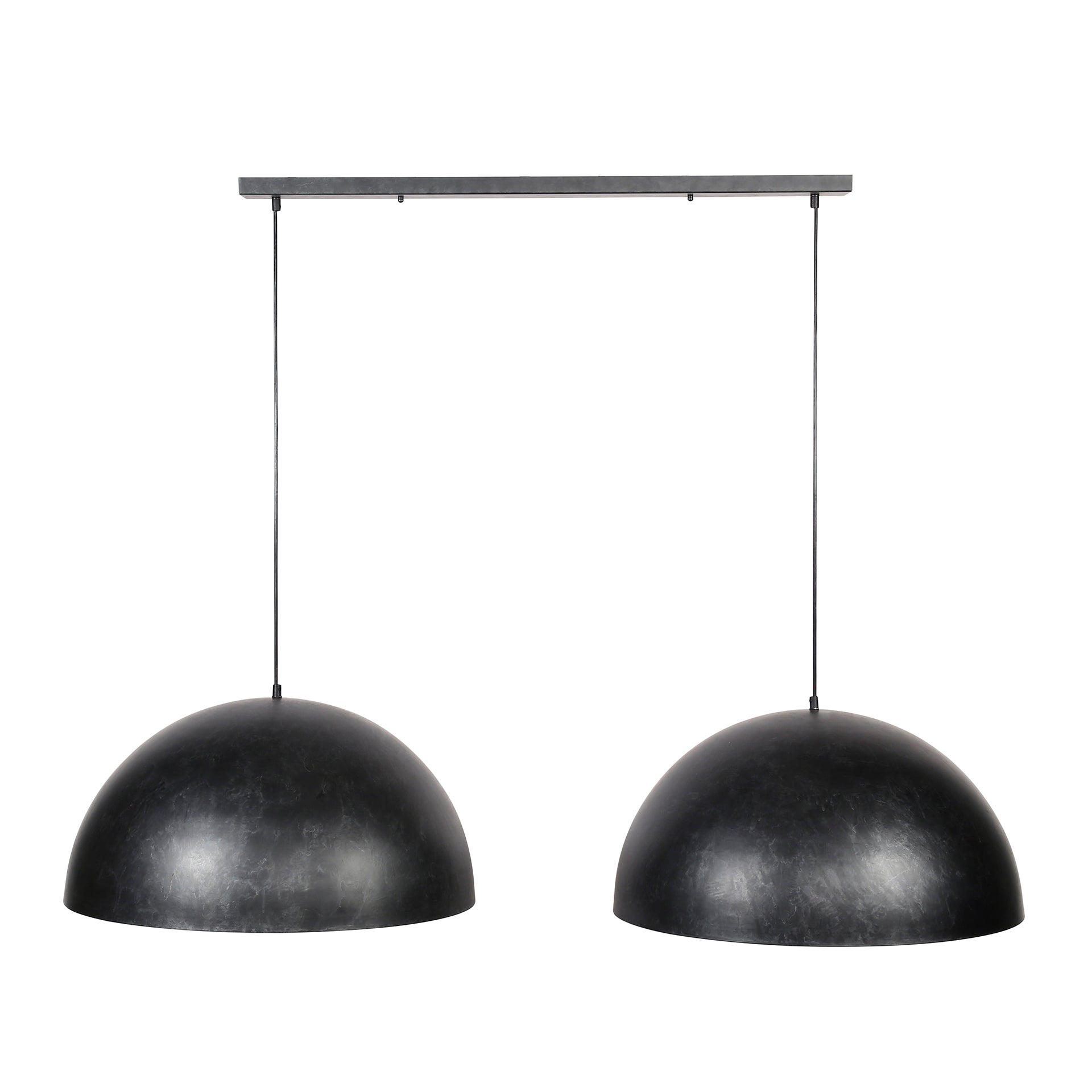 Hanglamp Dome 2 Lichts O60Cm Charcoal