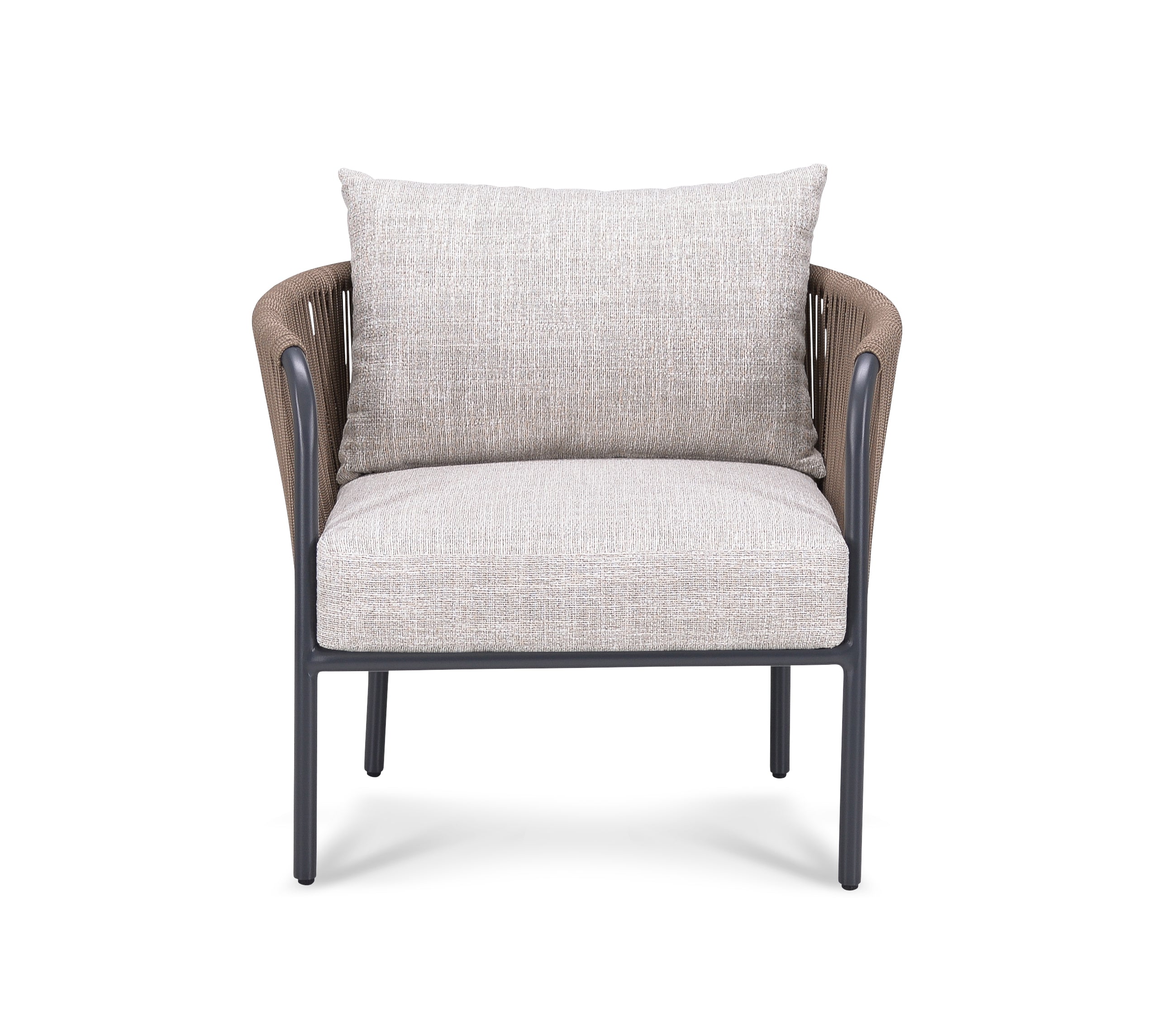 Loungeset Palermo Color Antraciet Aluminum Frame Powder Coated