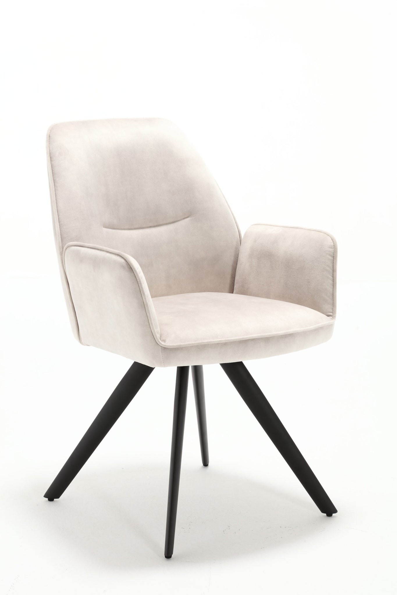 Eetkamerstoel Nova Champagne  Velvet