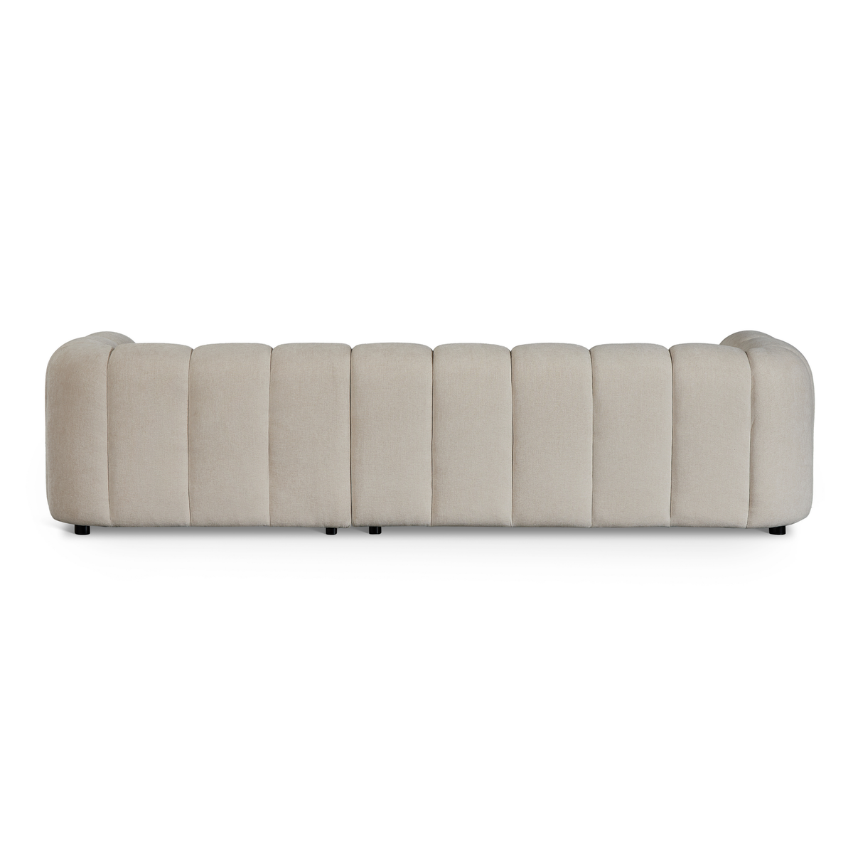 Hoekbank Fay - Beige rechts