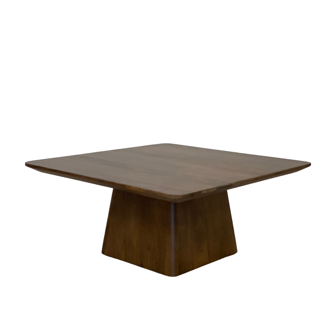 Salontafel vierkant 80 x 80 cm Walnoot
