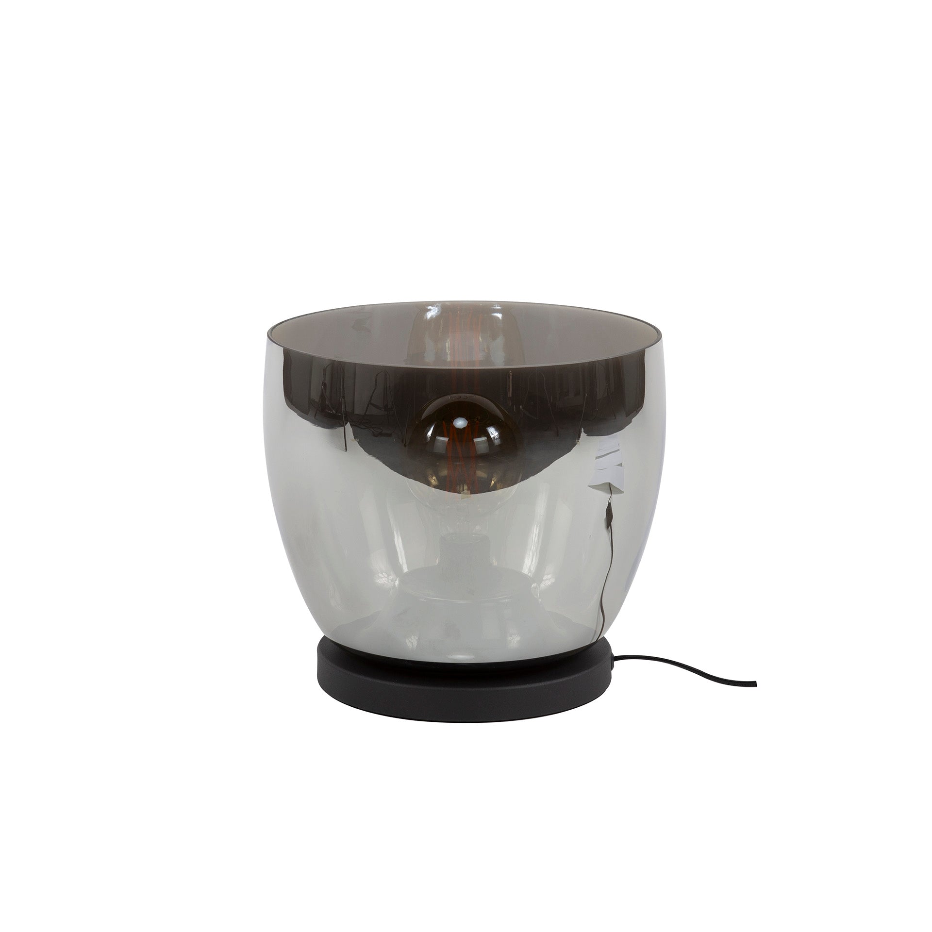 Vloerlamp Up L 1 Lichts Smoke Grey Glas