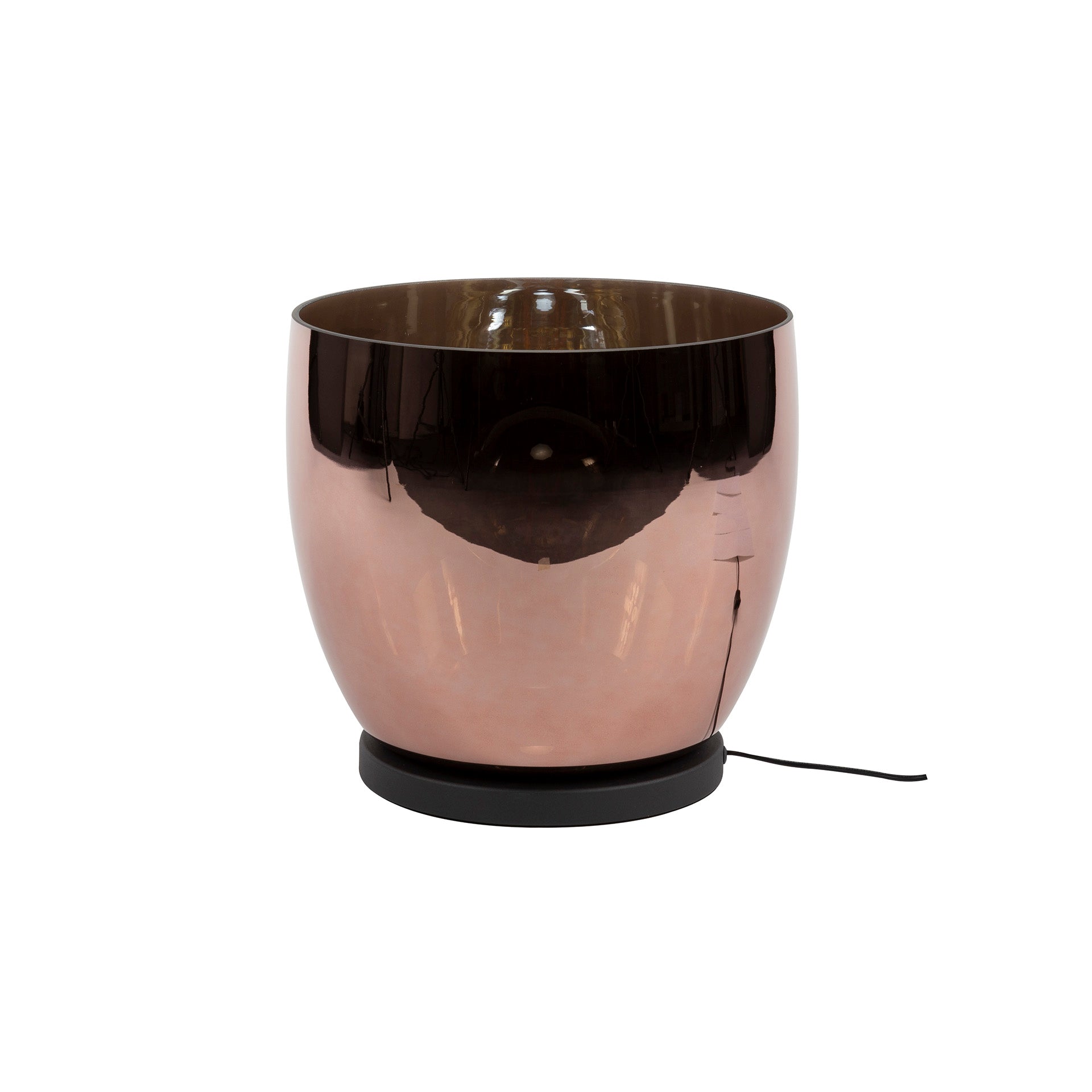 Vloerlamp Up Xl 1 Lichts Koper Glas