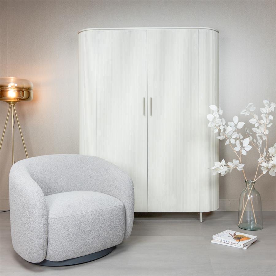 Fauteuil – Belfast – Grijs – Tower Living