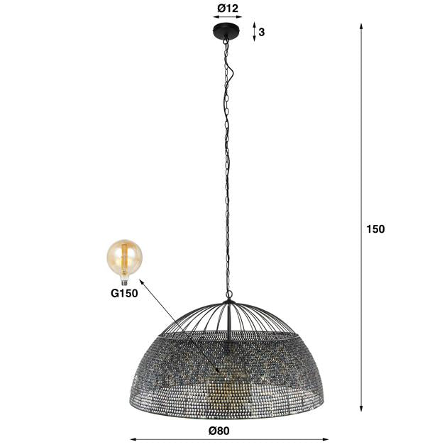 Hanglamp Ø80 armor