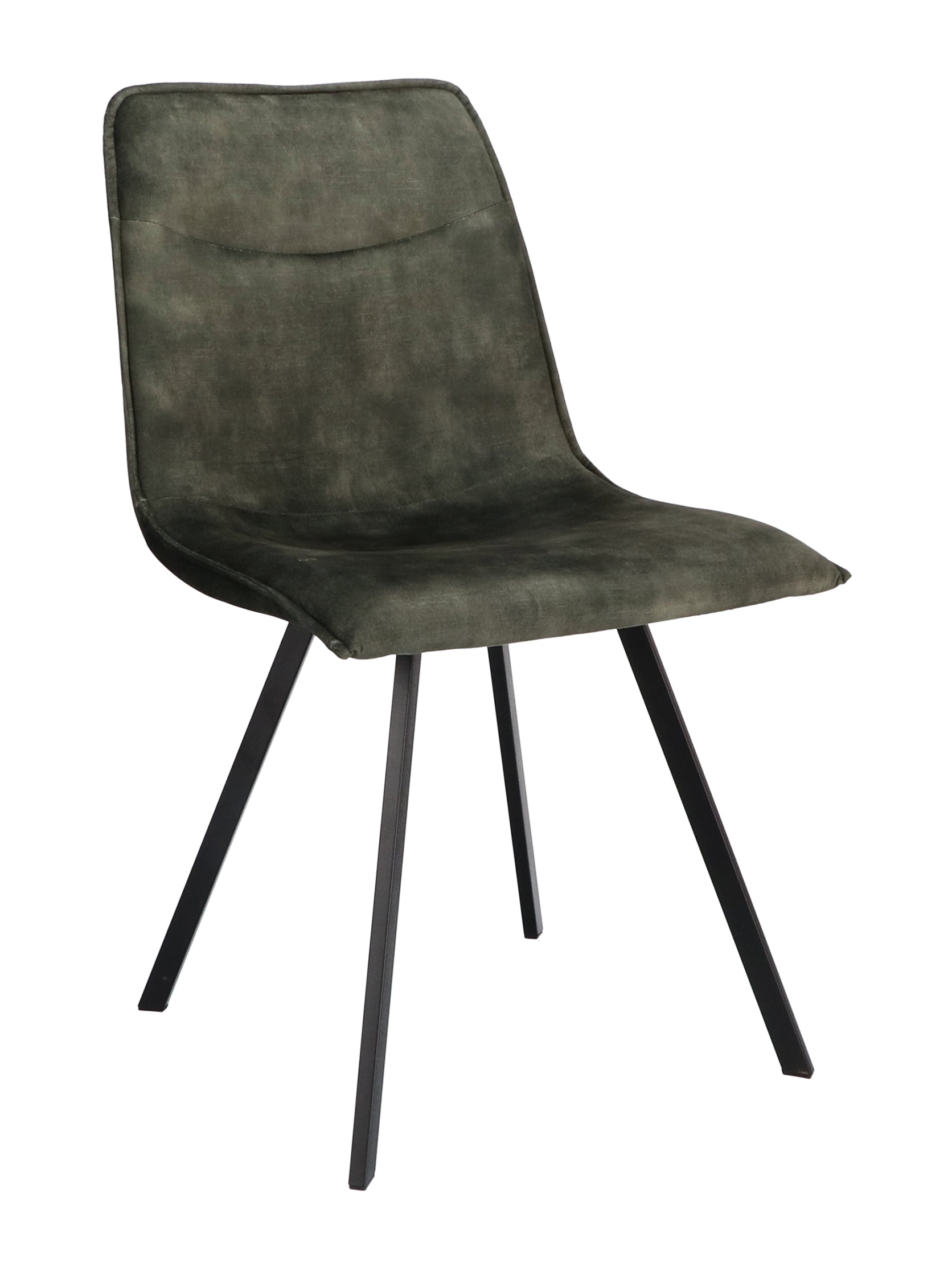 Eetkamerstoel Noa Stof Adore Hunter Leg Black